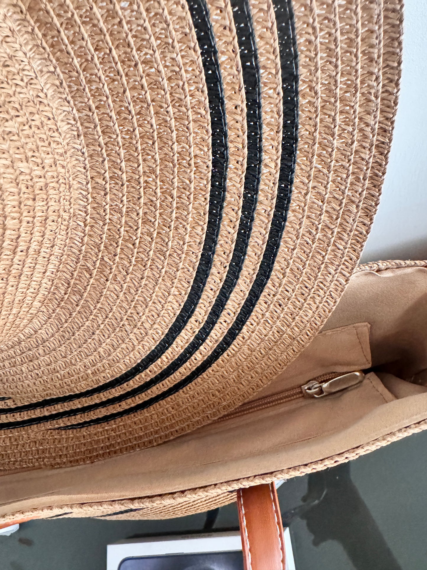 Sac en paille bohème – style chic et estival