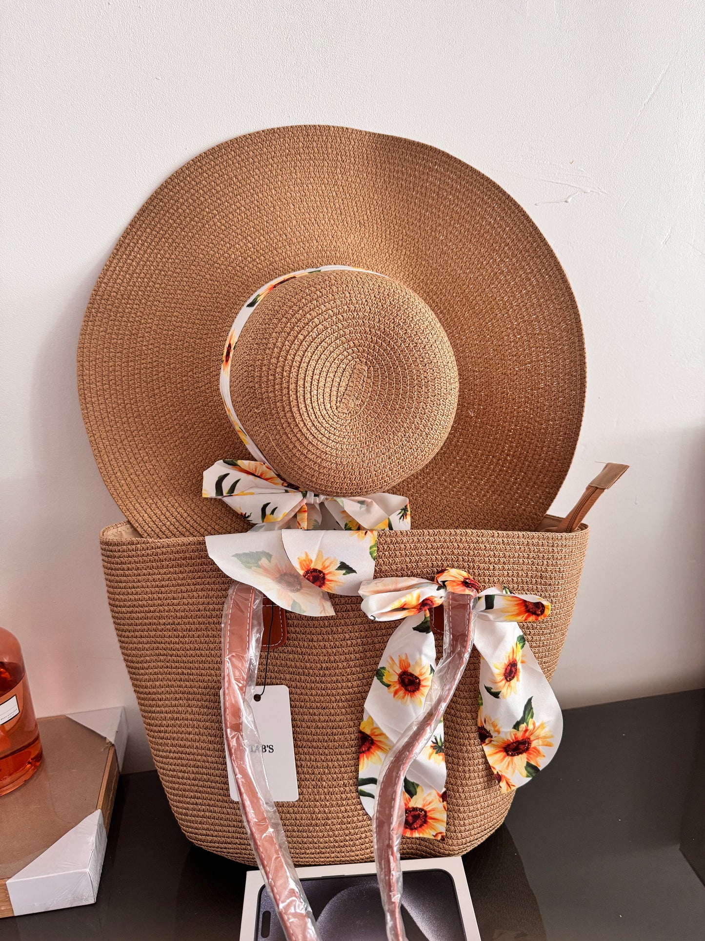 Sac en paille bohème – style chic et estival