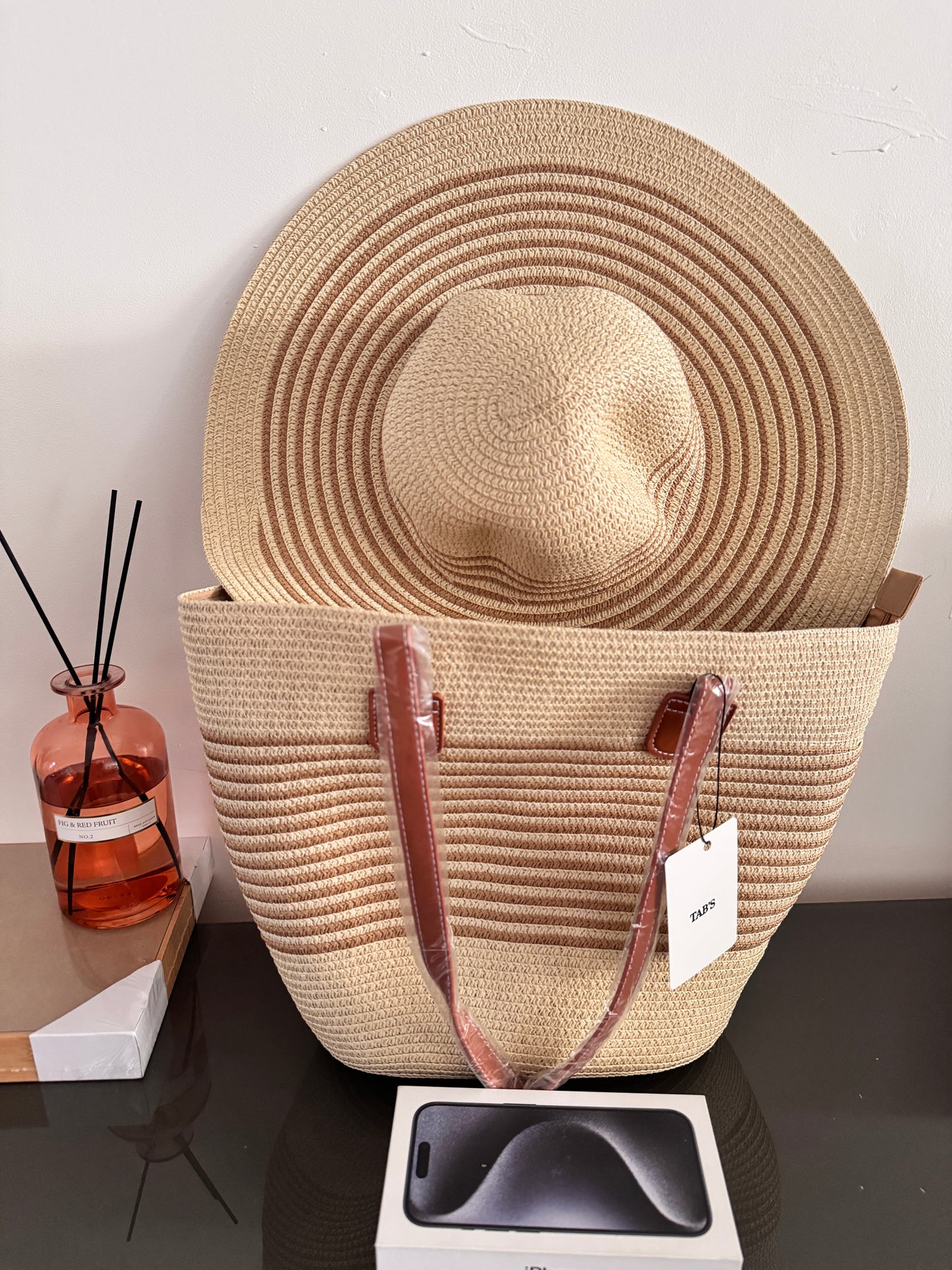 Sac en paille bohème – style chic et estival