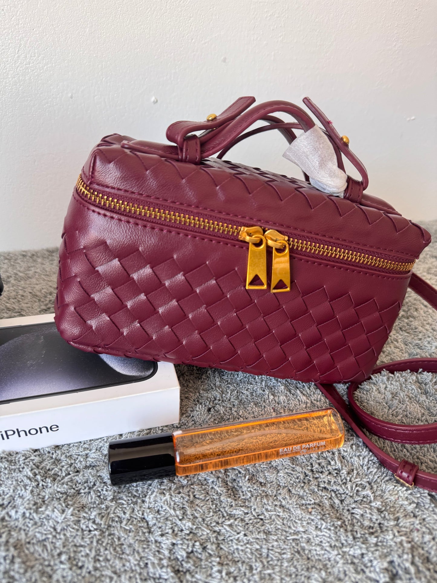 Sac Marvelise - sac à Main Tressé en Cuir