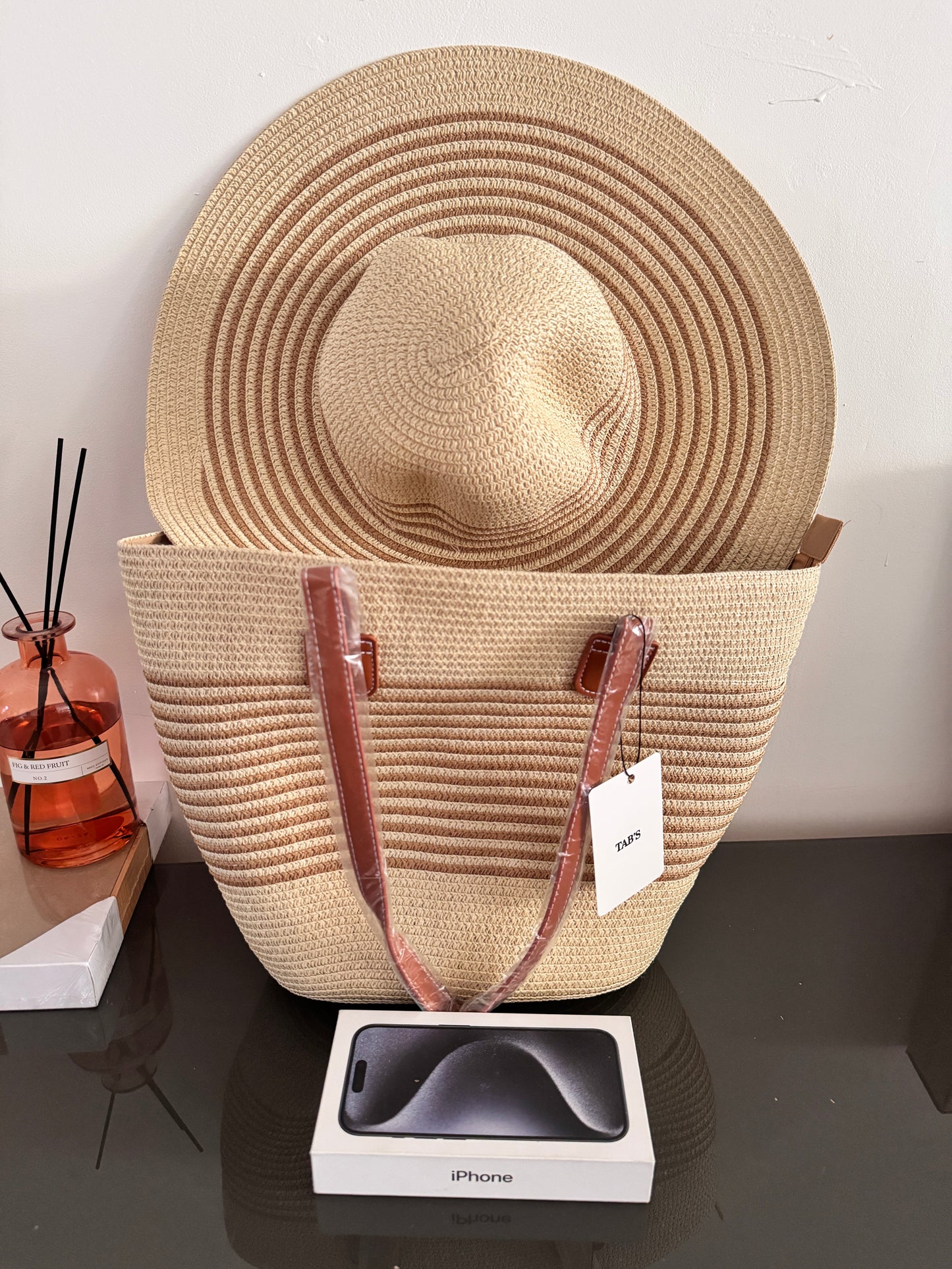 Sac en paille bohème – style chic et estival