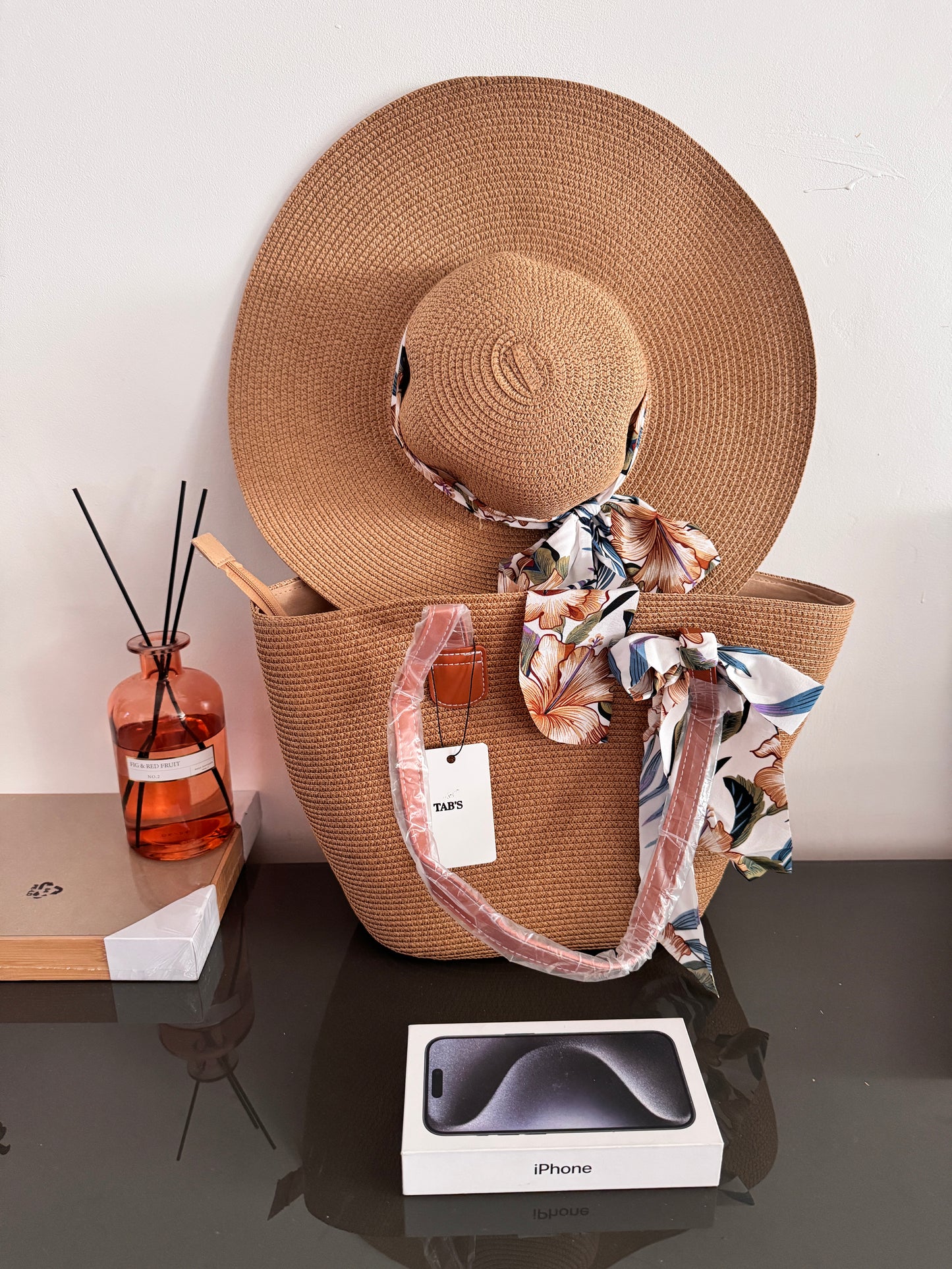 Sac en paille bohème – style chic et estival