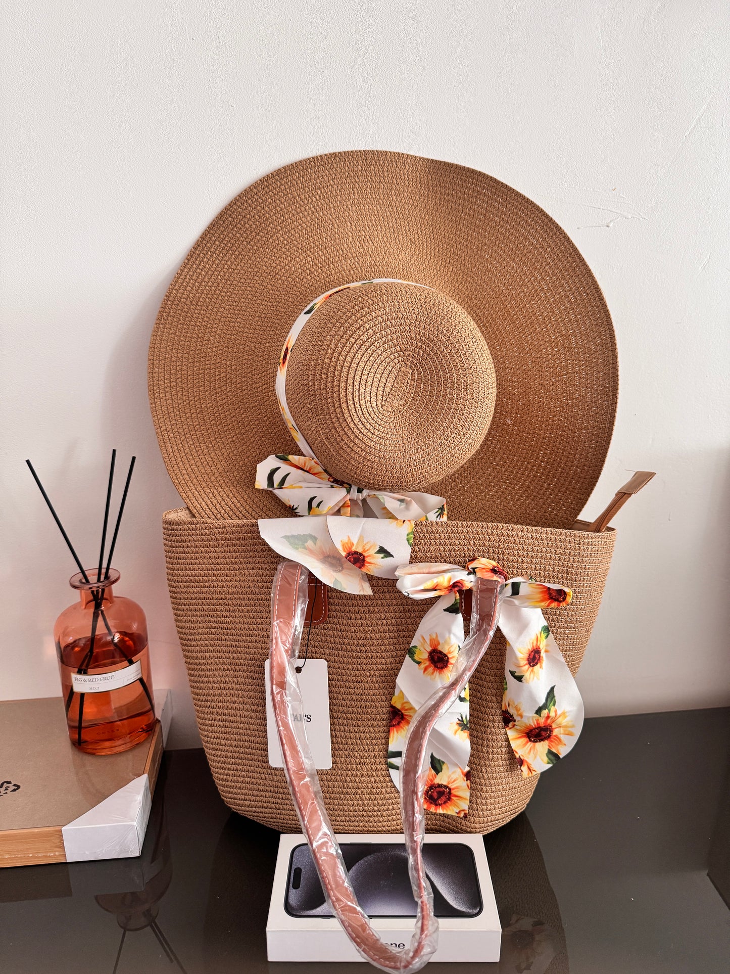 Sac en paille bohème – style chic et estival