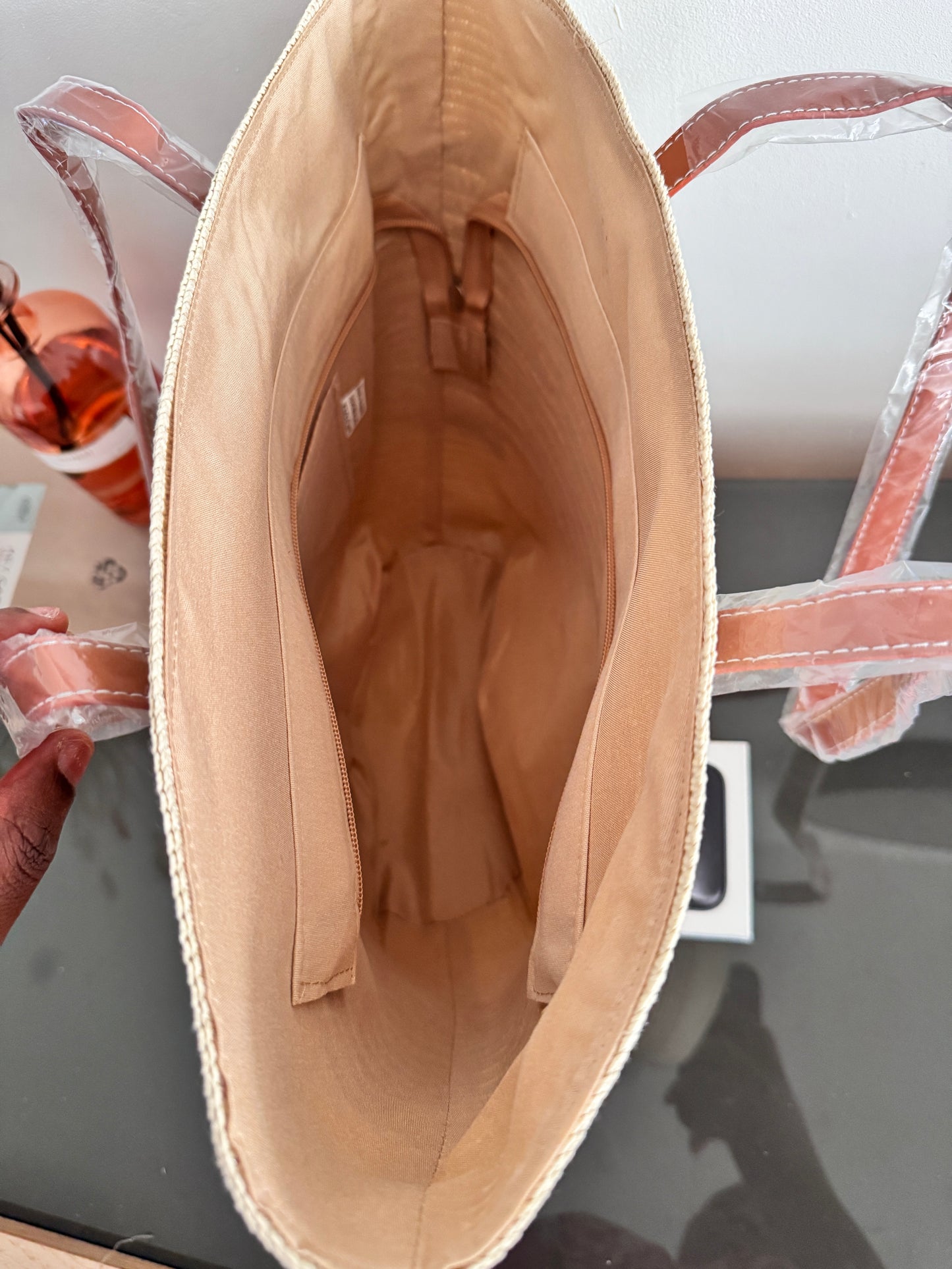 Sac en paille bohème – style chic et estival