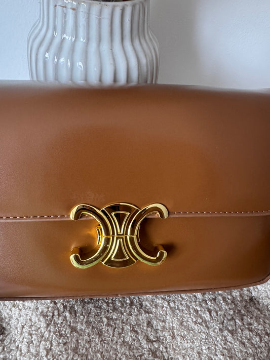 Sac Celina- ajustable finition dorée