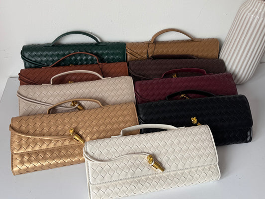 Sac Jade - Bandoulière Tressé